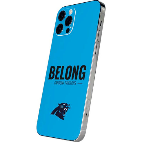NFL Carolina Panthers Team Motto iPhone 12 Pro Skin
